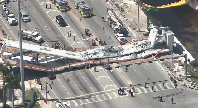 BREAKING: Pedestrian bridge collapses at university   ottawamatters.com/world-news/ped… https://t.co/YdwFYCgOwF