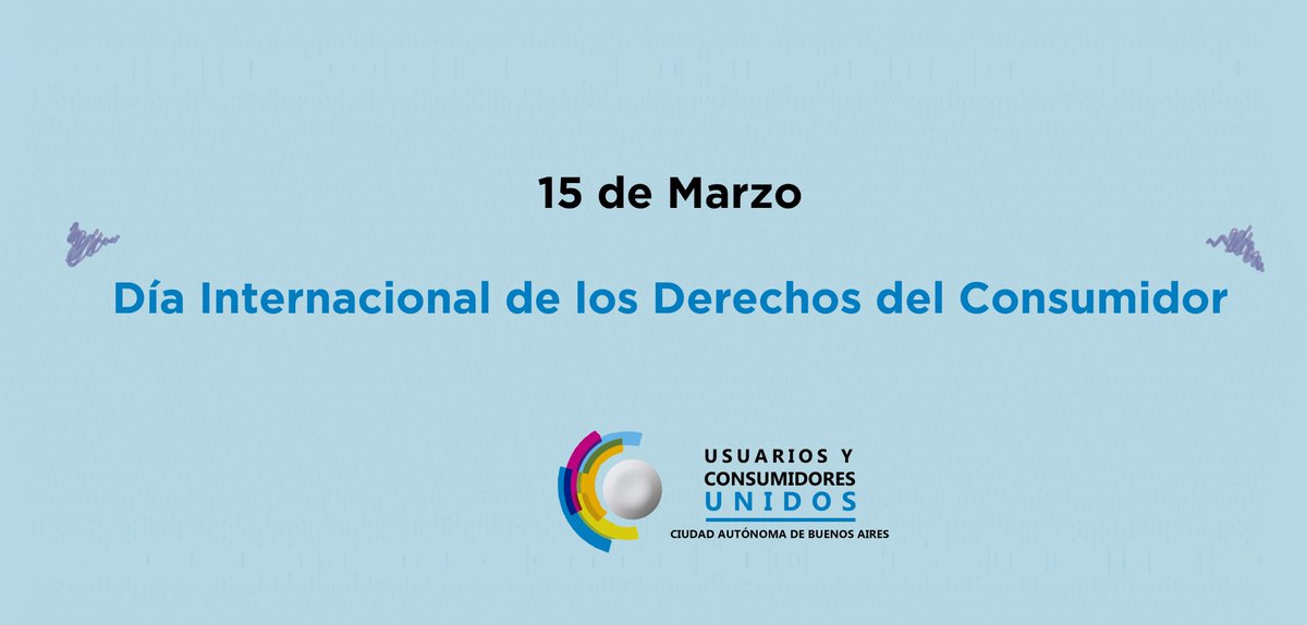 UCUBSAS's tweet photo. En este día tan especial para nosotros, sólo les vamos a decir que  continuaremos luchando día a día para que nuestros derechos como  consumidores se cumplan.  ¡Fuertes cariños para todos los #consumidores! #DiaInternacionalDelConsumidor https://t.co/9XrsYVVPCZ