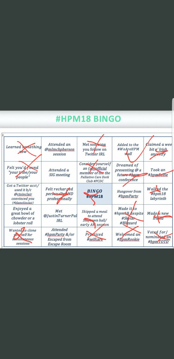katie_harmoney's tweet image. Bingo! #hpmbingo #hpm18