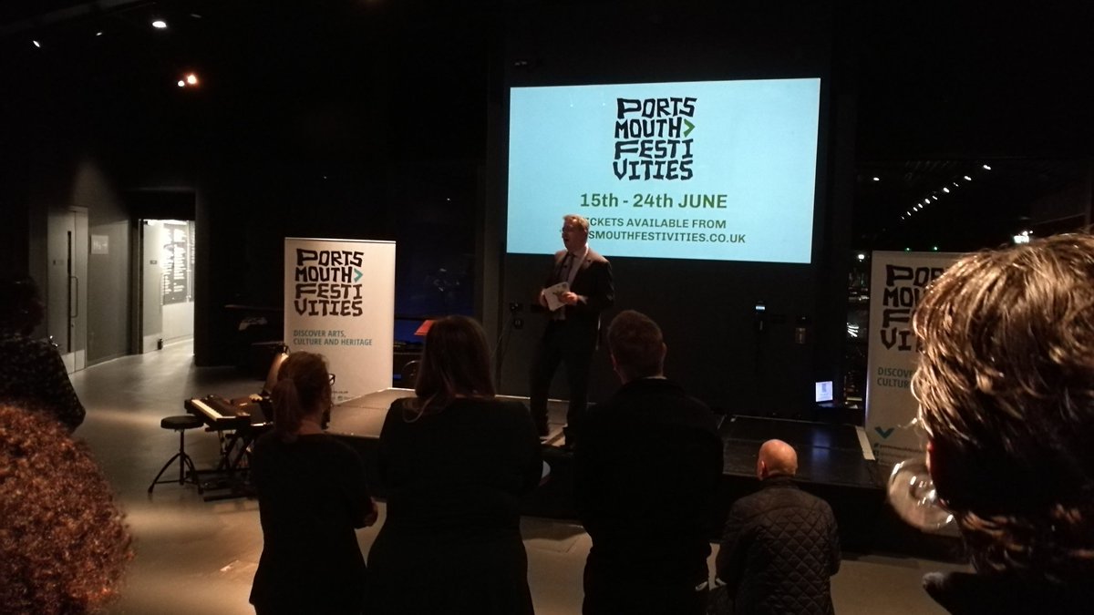 croshare's tweet photo. Thrilled to be at the launch of this year's @PortsFest! We're participating once again, with an event centred on the theme of #Freedom, at @aspexportsmouth. Keep an eye out for more information soon! https://t.co/83tvmJKF28