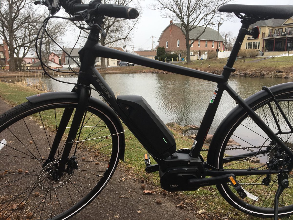 The electric pedal assist bikes have 