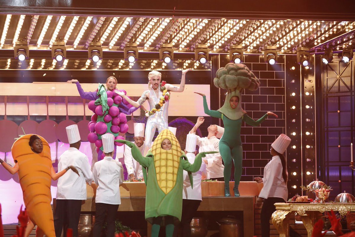 PTXofficial's tweet photo. Throwback to last weekโs episode of @LSB! Rewatch all of our performances on @YouTube here: https://t.co/xsfCZX18KJ #tbt #PTXonLSB #LipSyncBattle https://t.co/YNJZ7jofGQ