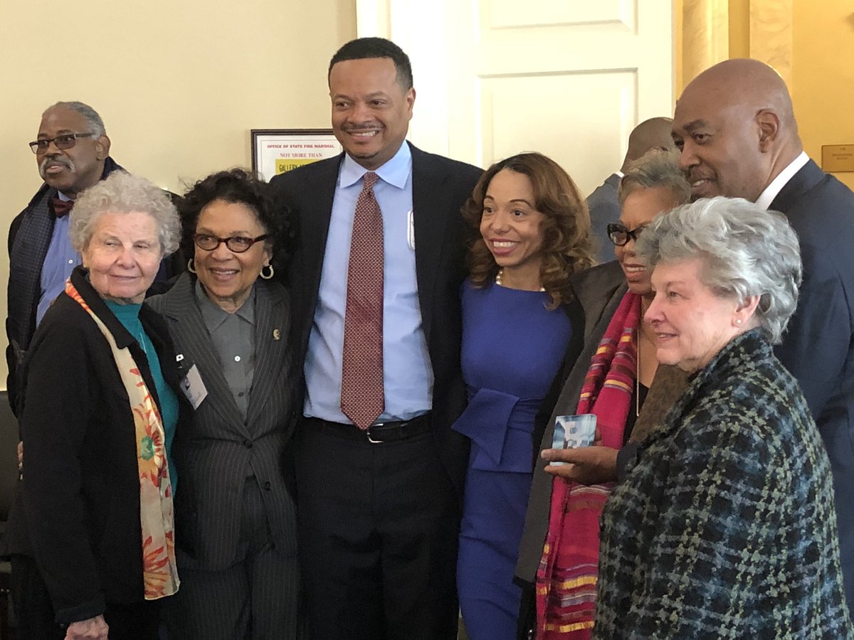 adcms's tweet photo. “Benefit to the community proceeds benefit to the individual”. Sharing  highlights from today’s Legislative Day in Annapolis, as @KPMidAtlantic @bonsecoursbalt talk to Maryland Senators &amp; Delegates on the Future Baltimore revitalization project. https://t.co/6lYBn1j8wK