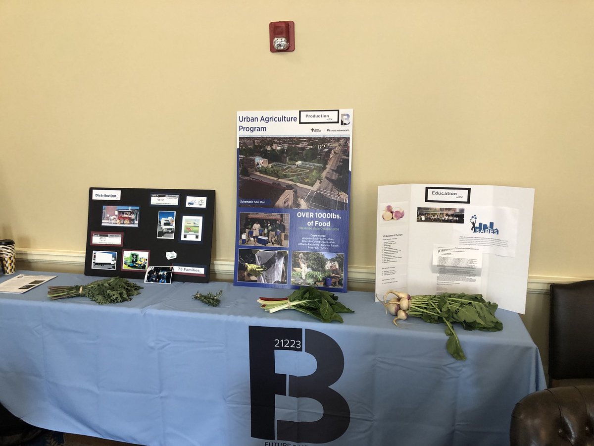 adcms's tweet photo. “Benefit to the community proceeds benefit to the individual”. Sharing  highlights from today’s Legislative Day in Annapolis, as @KPMidAtlantic @bonsecoursbalt talk to Maryland Senators &amp; Delegates on the Future Baltimore revitalization project. https://t.co/6lYBn1j8wK