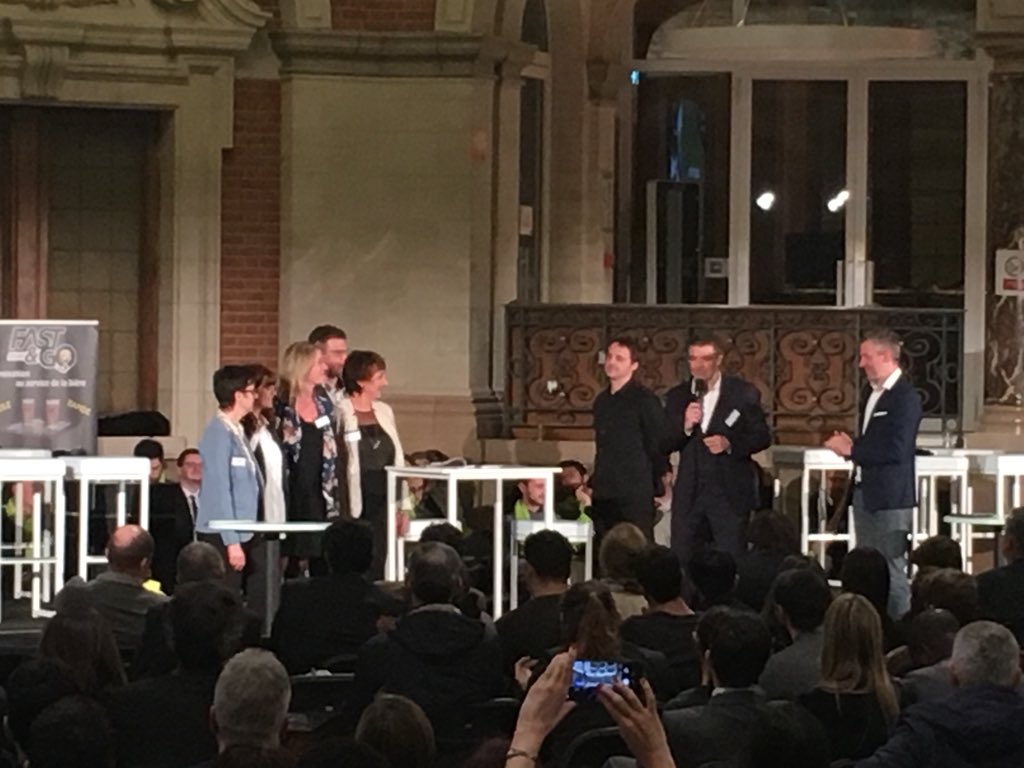 antoine_is_live's tweet photo. Merci à la #TeamLMI pour votre engagement pour les entrepreneurs et startupers 👏❤️ #LMIawards2018 cc @CCIGrandLille @CCI_hdf https://t.co/m7z95mCyRl