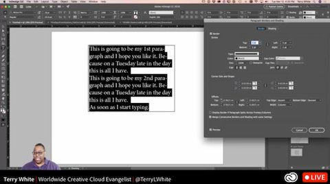Markzware's tweet photo. #Adobe Worldwide #Creative_Cloud Evangelist #Terry_White @terrylwhite Invites You to See What's NEW in #Adobe #InDesign_CC March 2018. Check out new #features in the latest #InDesign #CC #layout #application #software #release. https://t.co/mbr0qSMIES https://t.co/qVIhZWhlli