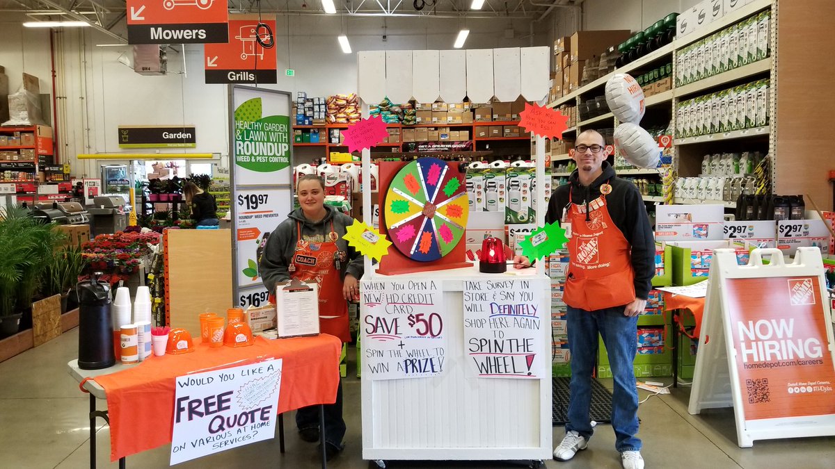 Rain won't stop us at the ranch!!! Promoting leads, measure and credit!!!! Spin the wheel and get a prized. Creating excitement....