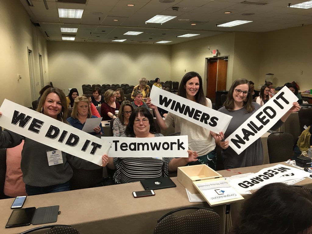 SIES_Library's tweet photo. So much fun presenting BreakoutEDU with @thriftfamily at #scasl18! @VOCALCCSD https://t.co/A9rrrWp1xs