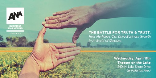 Agency360's tweet image. The world trusts info less than ever. Are your customers skeptical? Join @ANAB2B for The Battle for Truth &amp;amp; Trust with @EdelmanPR, @LinkedInB2B, @BPAWorldwide. April 11. $65. tinyurl.com/y7zxzm6g