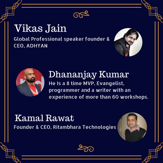 TimeTwoHack's tweet photo. Time2Hack welcomes our Guest of Honour.
#speaker #motivation #Experience #professional #Trainer #influencer #inspirational #PanelDiscussion #Judge #Time2Hack #TechFest #GLBajaj #GreaterNoida https://t.co/lDVDwOlVEP