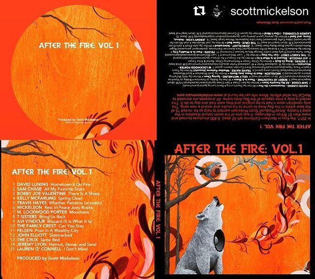 NEW SONG FROM THE CRUX - Here is the CD art for “After The Fire Vol. 1”, a compilation which @scottmickelson produced with The Crux and other artists. These will be available @hopmonktavern 3/29 and <a href="/cafedunord/">Cafe Du Nord</a> 3/30 (presented by <a href="/noisepop/">Noise Pop</a>. All record/ti… ift.tt/2GtQcJn