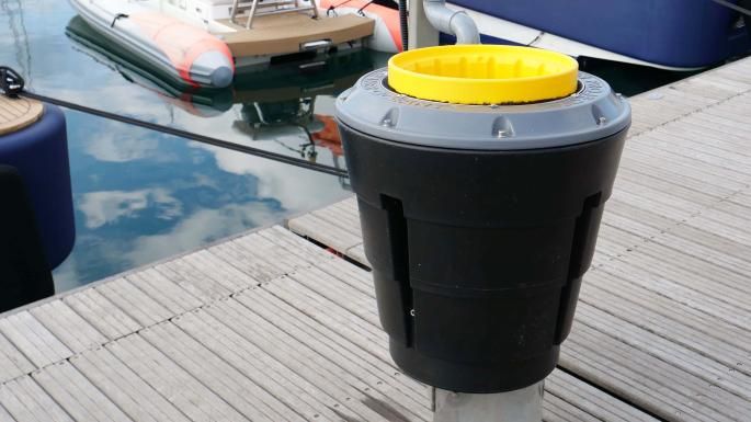 Урна с плавающей крышкой alda, 20 литров. Бак с плавающей крышкой 60л пластик. Плавающая урна. Мусорное ведро, 20 л. Плавающая урна.