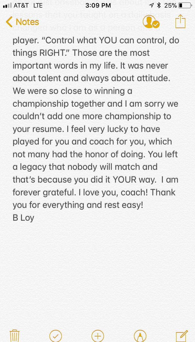 b_loy10's tweet photo. Going to miss you, Coach. https://t.co/q1HAUpPQpL
