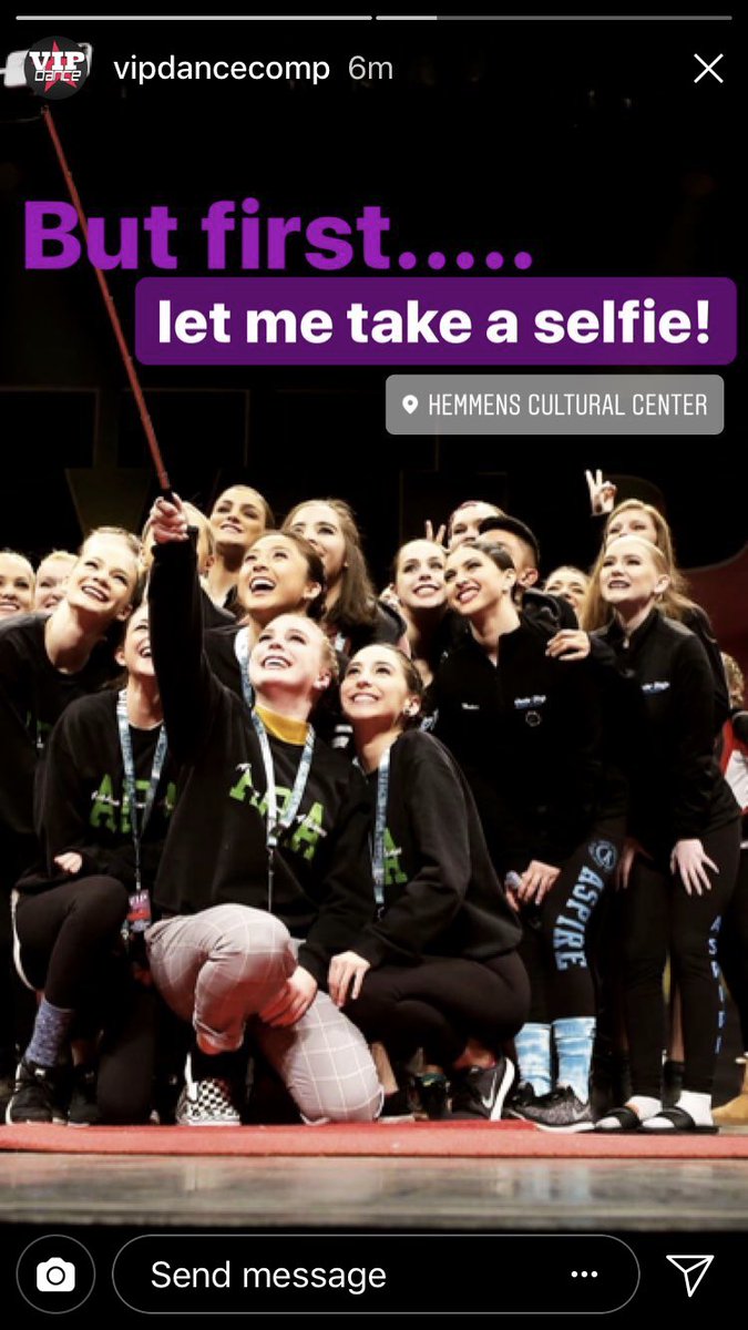 ada_dancers's tweet photo. awesome first day at @VIPdanceComp !! feat. a selfie with all senior soloists onstage at awards🎉🔥 https://t.co/Pr4LfgynRy