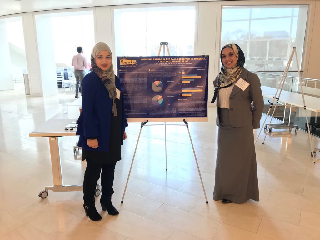 NaseehaHelpline's tweet photo. All set up at this year's #mmhc10 conference this morning https://t.co/gPOW846v8d