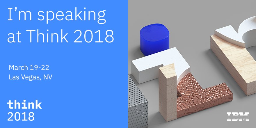 Honored and looking forward to present at #IBMThink2018 on Wed Mar 21 with <a href="/drangar/">Deepak</a> on governance in a global #datalake. Check out my session myibm.ibm.com/events/think/a… #ibmthink #DataGovernance #dataintegration
