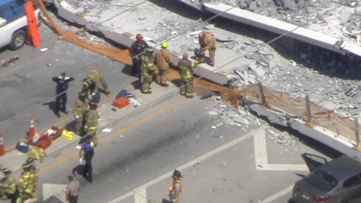 WATCH LIVE Authorities give update on FIU bridge collapse bit.ly/2FI6xZN?utm_so… https://t.co/CUpiRNxfn1