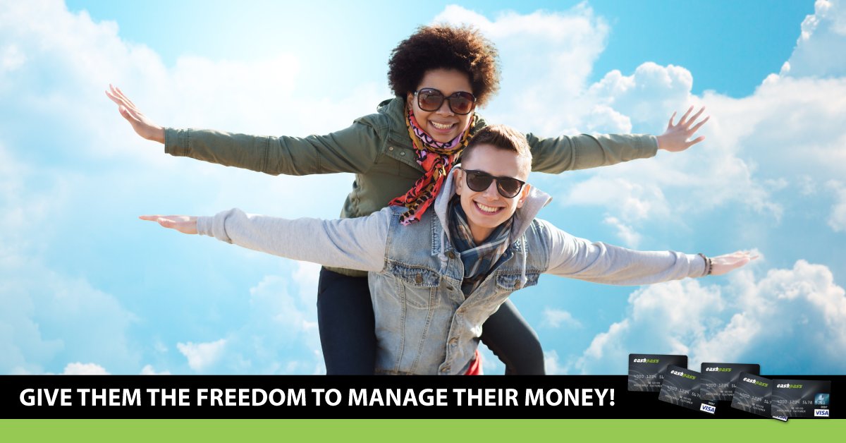 CashPassNetwork's tweet image. It's a WIN, WIN for everyone! With the Cashpass Companion Cards you can give your kids their own card while you still have full access - check balances, review transactions, load or retrieve funds whenever you need to!
LEARN MORE: cashpass.com/how-it-works/
#cashpass #companioncards