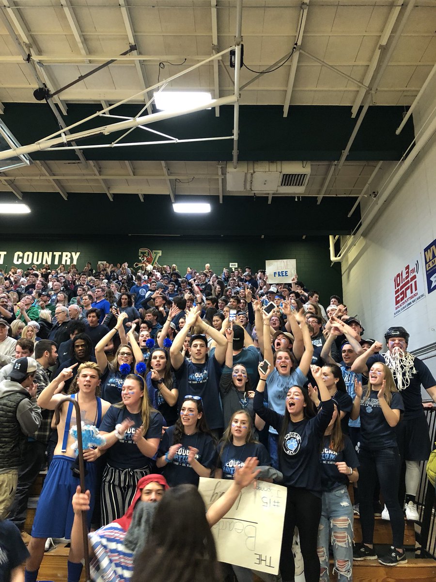 UCSPrincipal's tweet photo. COUGARS ARE HEADING TO RHE ‘SHIP!!!

@mmubvb beat @RMHSAthletics 58-54 and advance to play Rutland on Saturday afternoon at 3pm ... #CougarNation🐾 #PaintPatrickBlue🔵 https://t.co/utfnwZGZvD