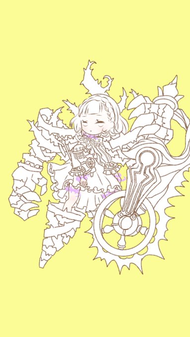 @uchinotoka 
いばらちゃん描いたよ!
トゲトゲくんも描いたら見づらくなってしまった(‾・ω・‾) 