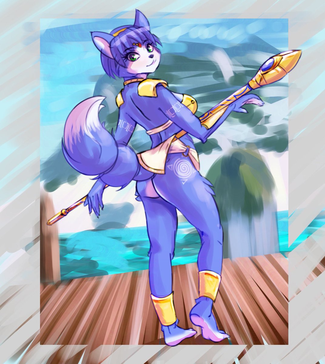 AgressiveBanzai's tweet photo. “I know that @SharpclawPrey isn’t really lookin’ for a Mate... butttt, I think I like her in that way.” He said smiling https://t.co/KgvMM0Oprp