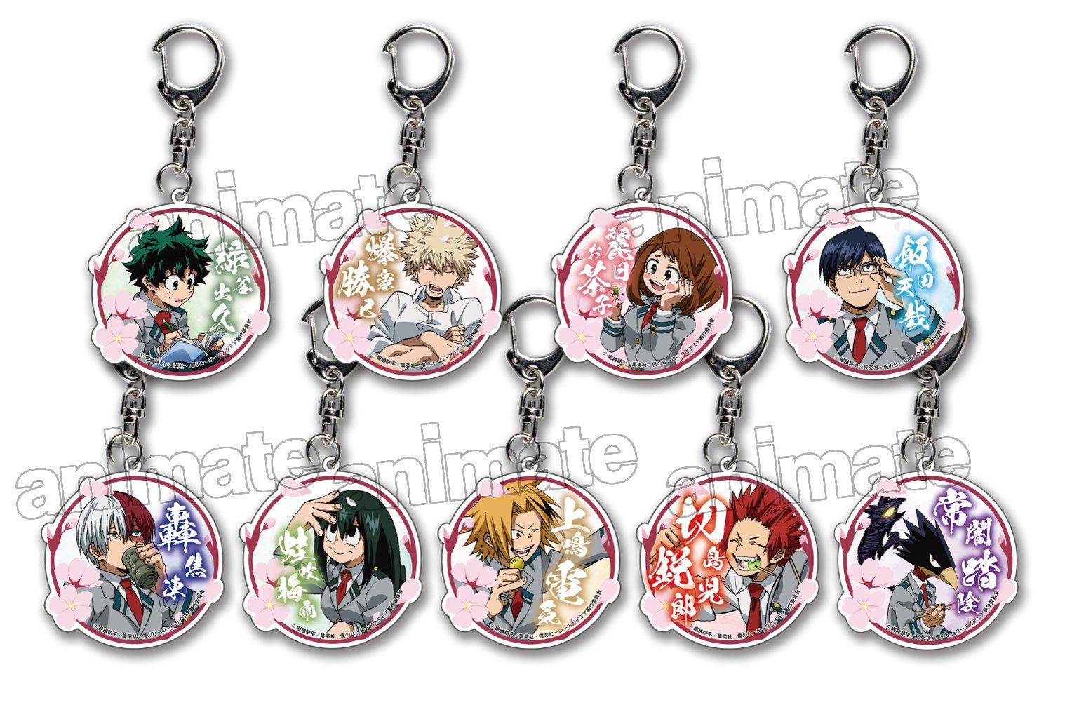 【バラ売り可】ヒロアカ 花やしき アクキー おまけ 特典ポスカ フレークシール ヒロアカ 原画展 ワンシーンカードコレクション& 花やしきアク