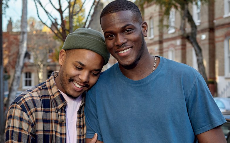 Gay black couple