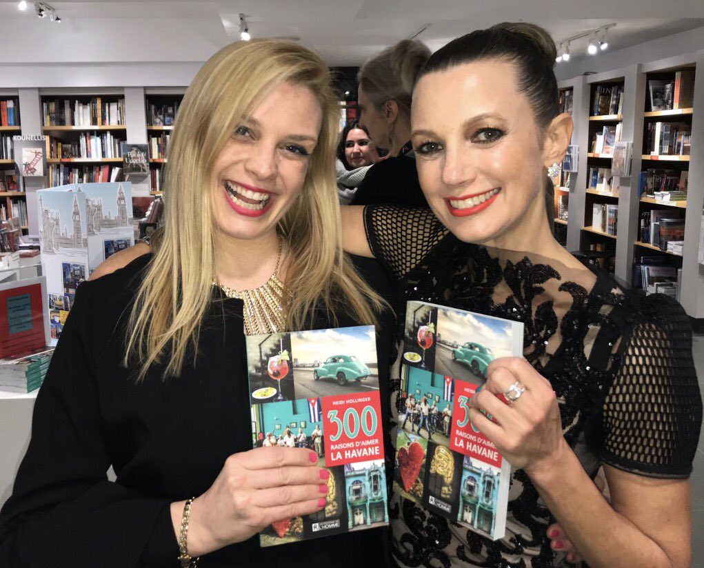 So proud of you <a href="/HeidiHollinger/">Heidi Hollinger</a> 300 raisons d'aimer la Havane! So much hard work, can went to drink with you to celebrate. Success 🥂❤️ <a href="/vinsaufeminin/">Vins au Féminin</a> <a href="/Gen_Thibault/">Geneviève Thibault</a>