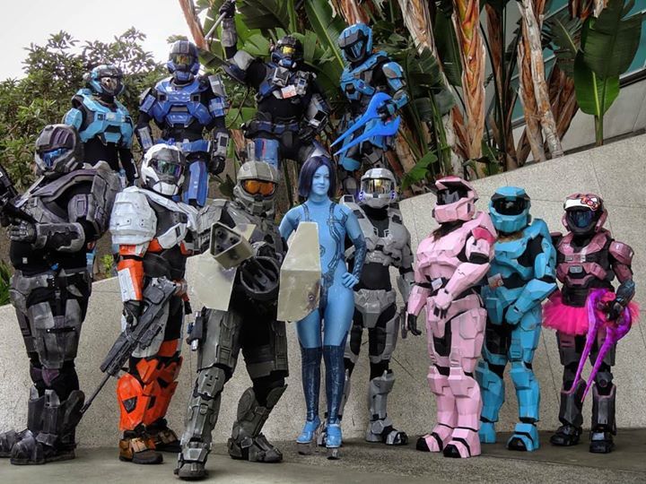 BenedictChoy's tweet photo. Just about a week to #Wondercon! I'll be posting up the details on all the @anvilstation activities there soon!
#Halo #cosplay #wca2018 #halocosplay #haloarmor #anvilstation #teamAirAssault #tbt #xbox #UNSC #Halokitty #cortana #nobleteam #RememberReach #NobleSix #masterchie… https://t.co/qwrv2SwMXS