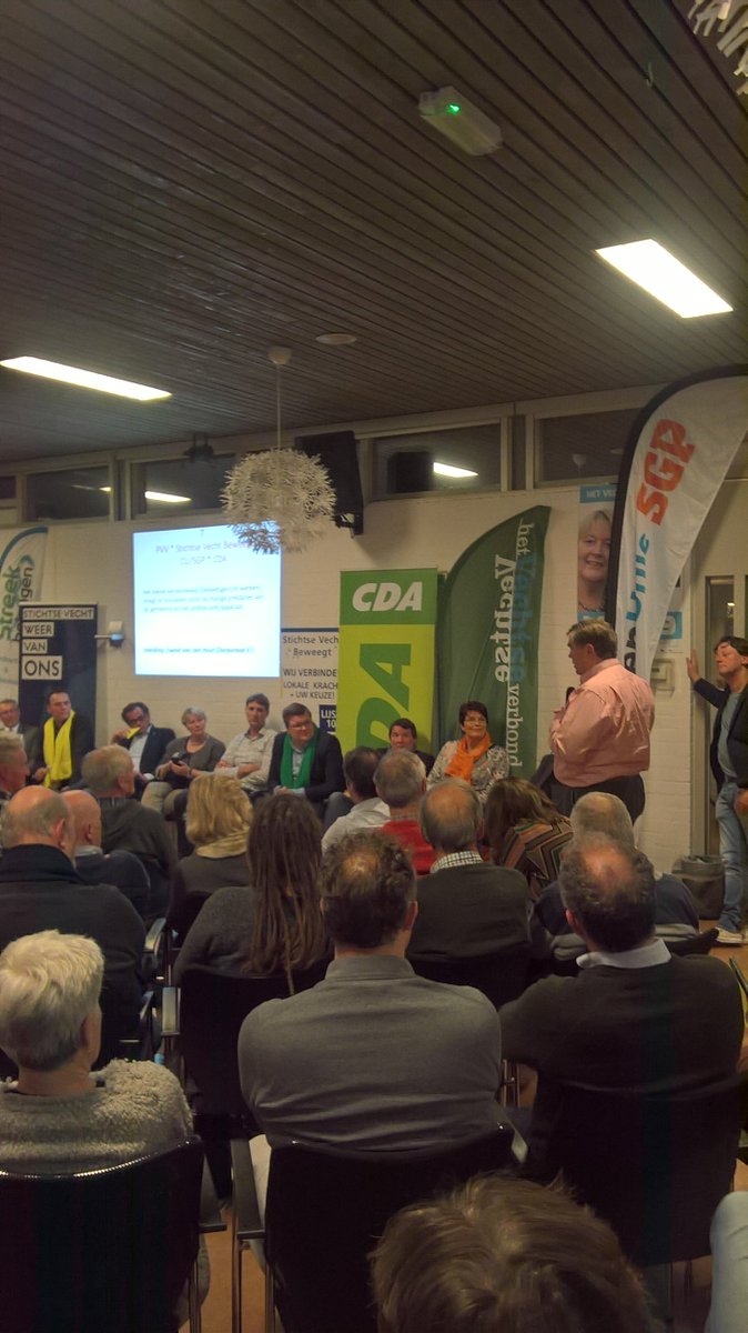 Goed bezochte debatavond in Vreeland. Nieuw elan voor gebiedsgericht werken is noodzakelijk!