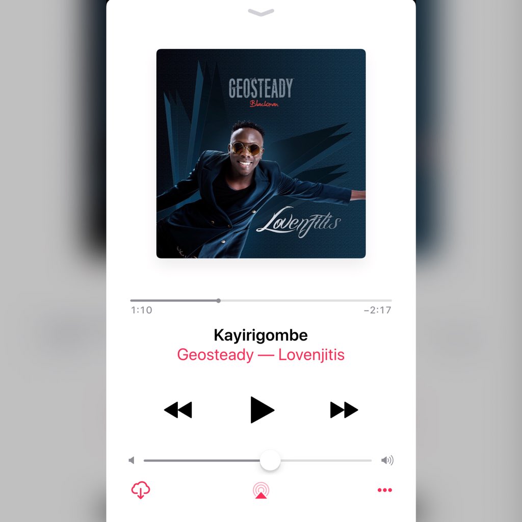 geosteadyOffici's tweet photo. Kayirigombe is another Afro pop with a traditional touch of instruments favorable to all age groups. It’s a song off the Lovenjitis album making wonders online check it out >> https://t.co/YtzZsG3MzB cc @TraceMziki @MTVBaseEast @DouglasLwangaUg @mckatsug 🇺🇬 https://t.co/vnOvHVS9ev