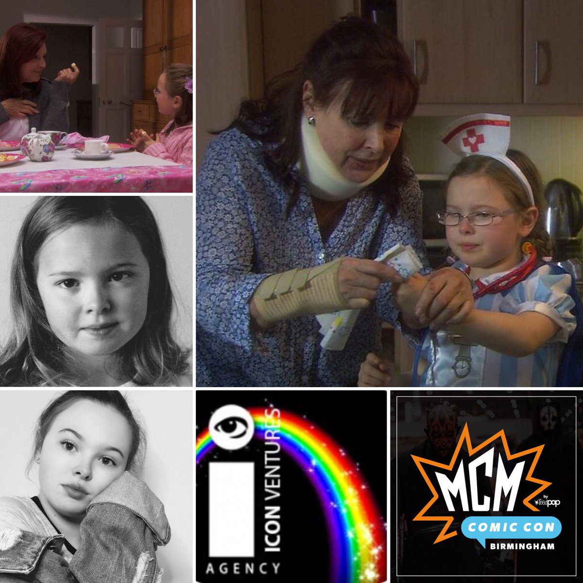 schulereventsuk's tweet photo. #sienapugsley  @thisisdianekeen on screen &amp; real granddaughter from #bbcdoctors will be joining us at @mcmcomiccon Birmingham this weekend https://t.co/3WaUZKIHDl