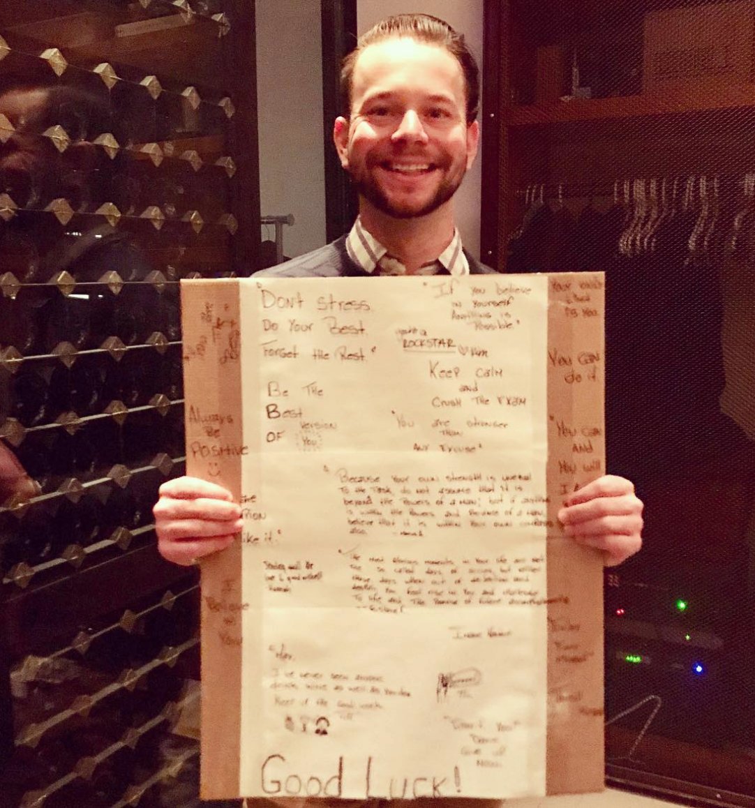 Corkbuzz's tweet photo. Huge congratulations to our Chelsea Beverage Director, Max Tierno, for passing the Advanced Sommelier exam!! We are so SO proud and excited! Swing by Corkbuzz Chelsea to pop some bubbly and celebrate with us!
.
#advancedsommelier #corkbuzz #corkbuzzfamily https://t.co/eByFxJDA8T