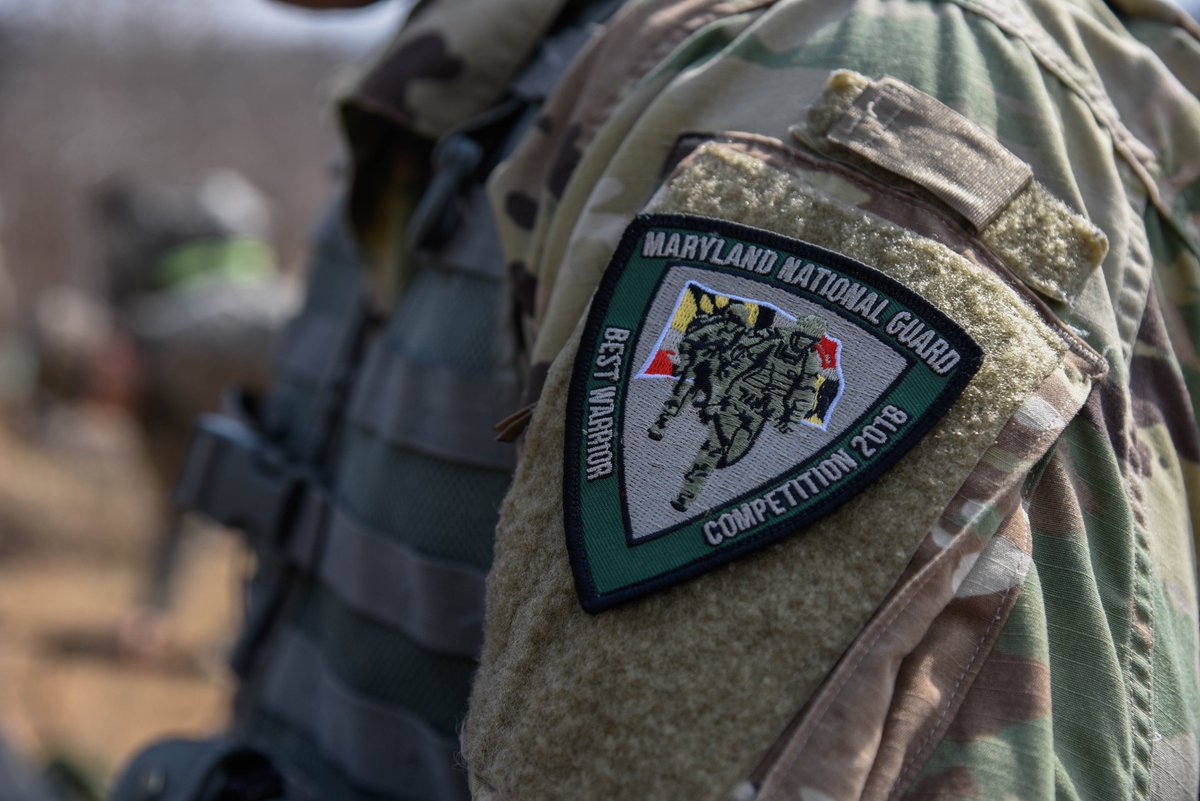 MDNG's tweet photo. #PatchLife
Be in the top 0.18%!
There are 6,088 @MDNG service members, and only one airman, 10 soldiers, and six service members from our state partners, Estonia and Bosnia-Herzegovina, have this unique #BestWarrior patch. #SPP @Kaitsevagi @175thWing https://t.co/E0pM8gEgDb