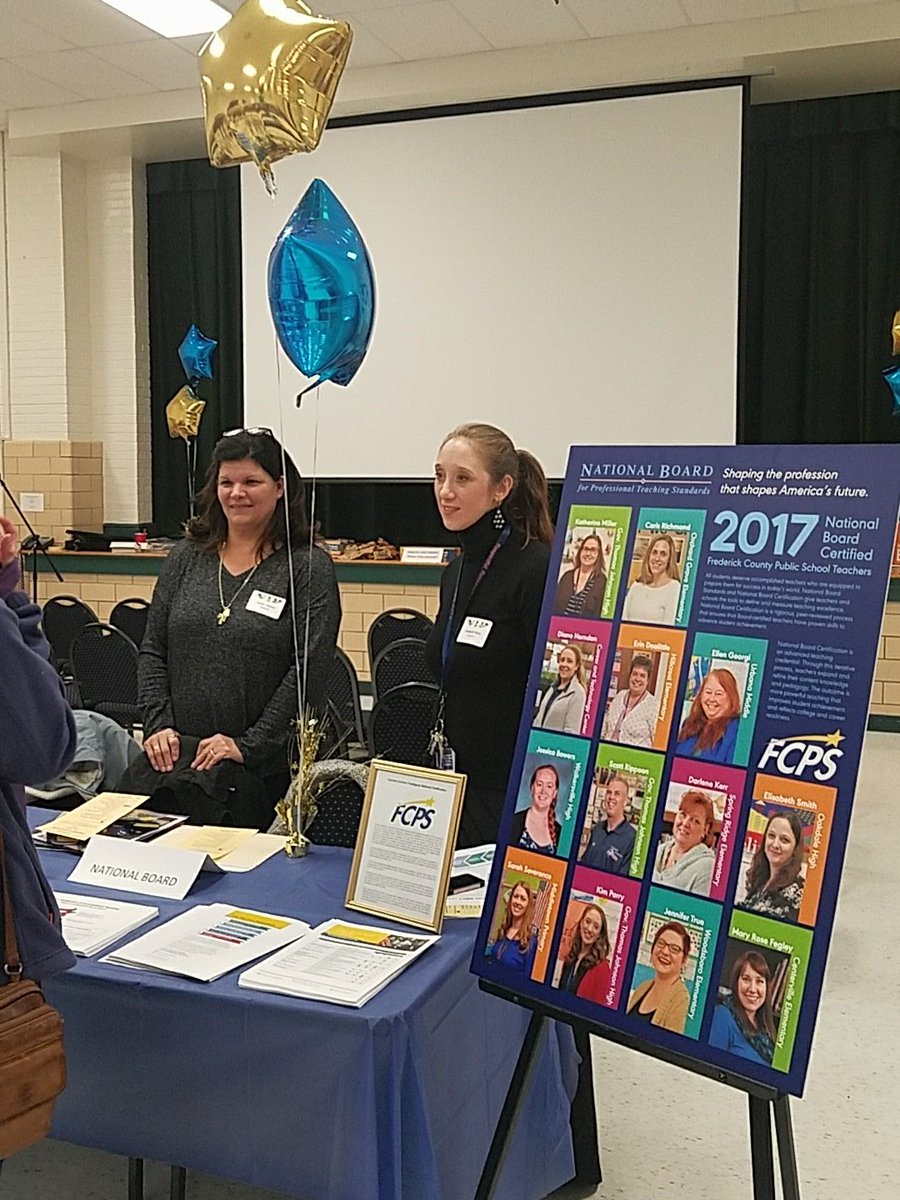 Explore National Board certification at higher ed night #FCPSMDHigherEd #JoinFRED