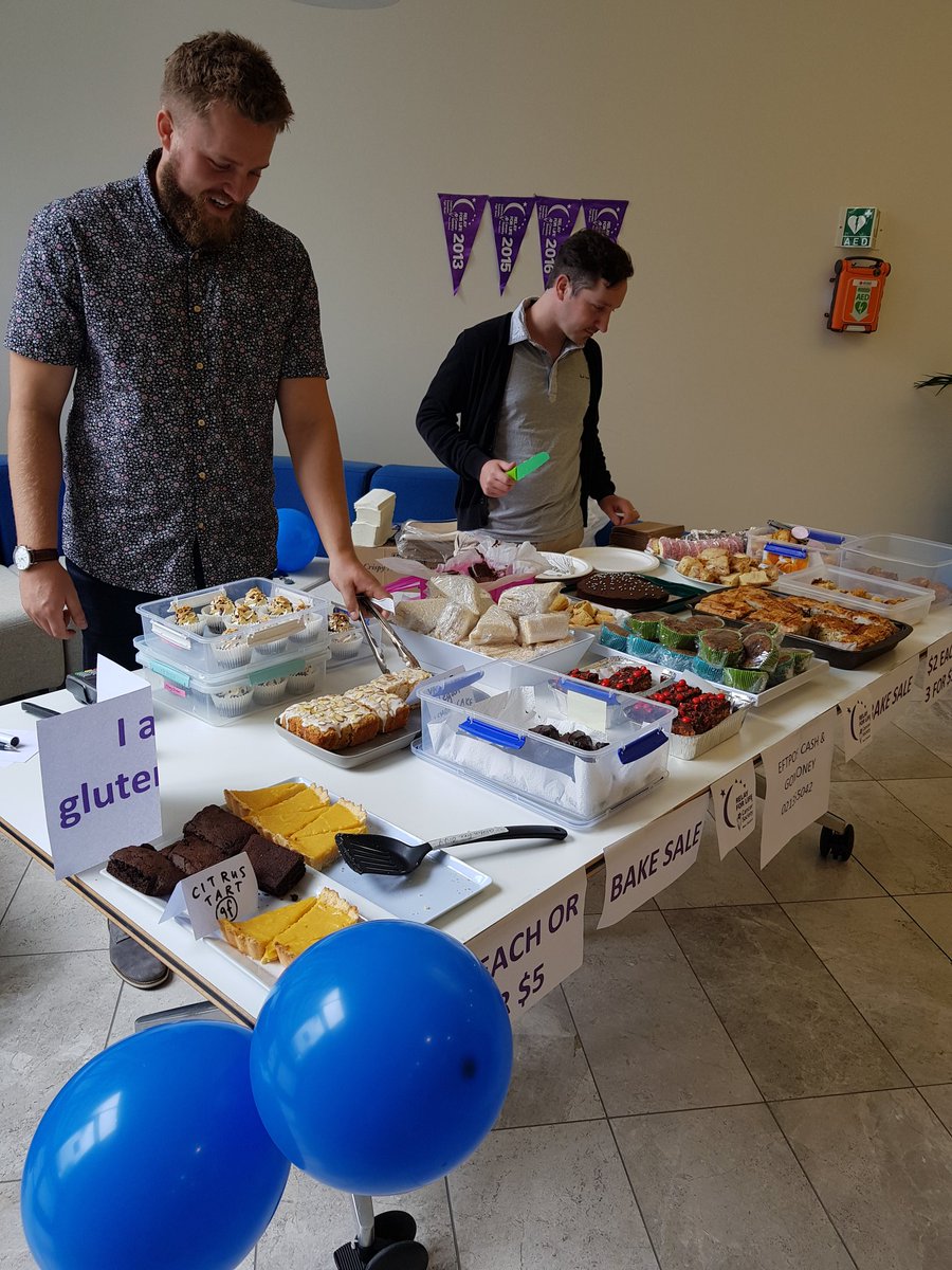 theJessrp's tweet photo. @ANZ_NZ @CaudlePatrick @EricaTeHuna88 @Stevenjonathon check out our amazing #bakesale for #relayforlife at ANZ Tory St!! Get your teams down here👅🍰🍴 https://t.co/kzxyxYbeGn