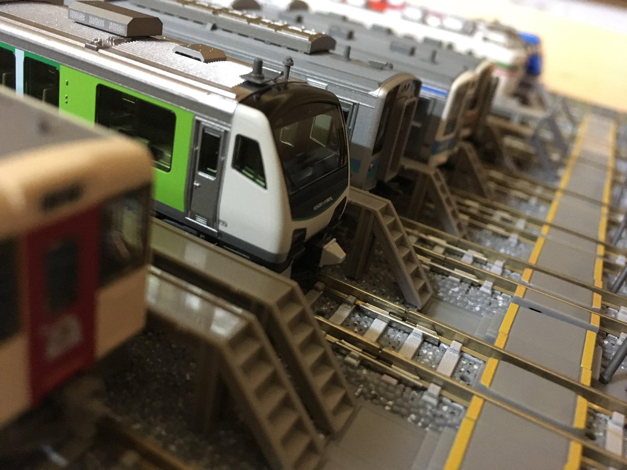 トミックス車両基地レールセットと車両基地レール（延長部）✕４　まとめ売り 車両基地レール（延長部）｜製品情報｜製品検索｜鉄道模型