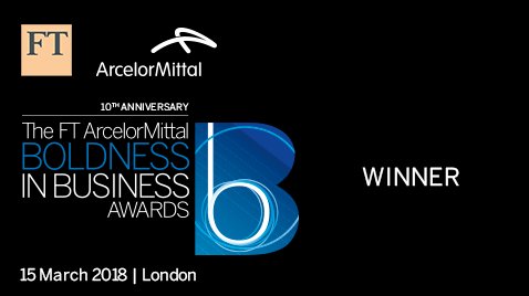 <a href="/WheelysCafe/">Wheelys Café</a> Congratulations to you on winning the 'Entrepreneurship' category at the #FTBoldness in Business Awards 2018.