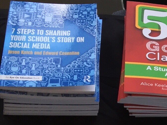 EdCosentino11's tweet photo. @7StepStories is on sale at the @Maespmd @mdmassp conference book table. Wow, look at those great titles! We’re in good company on the table. #LeadTransformMD https://t.co/SaOj5P16H9