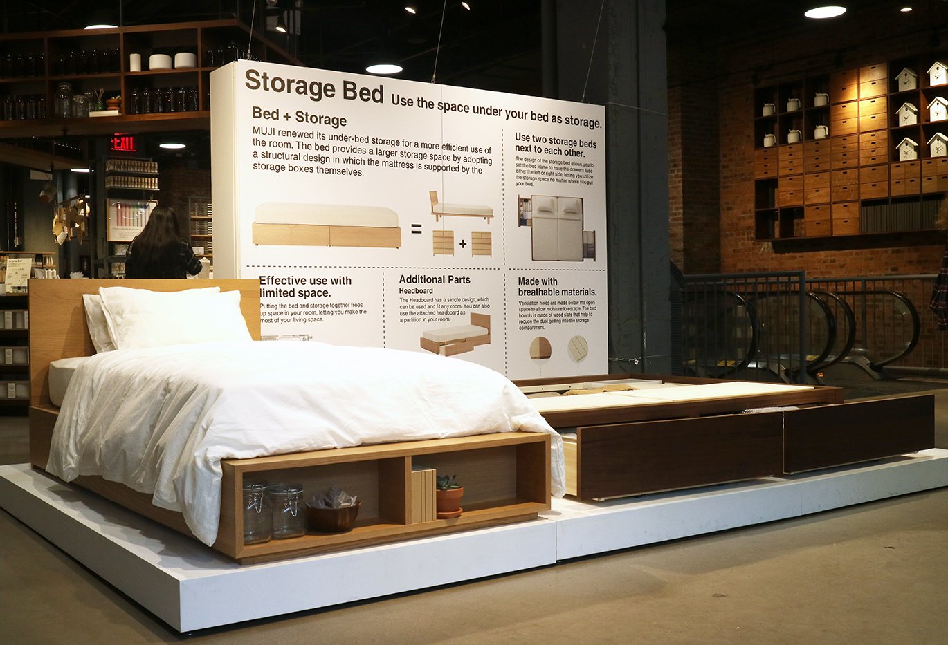 Muji headboard sales
