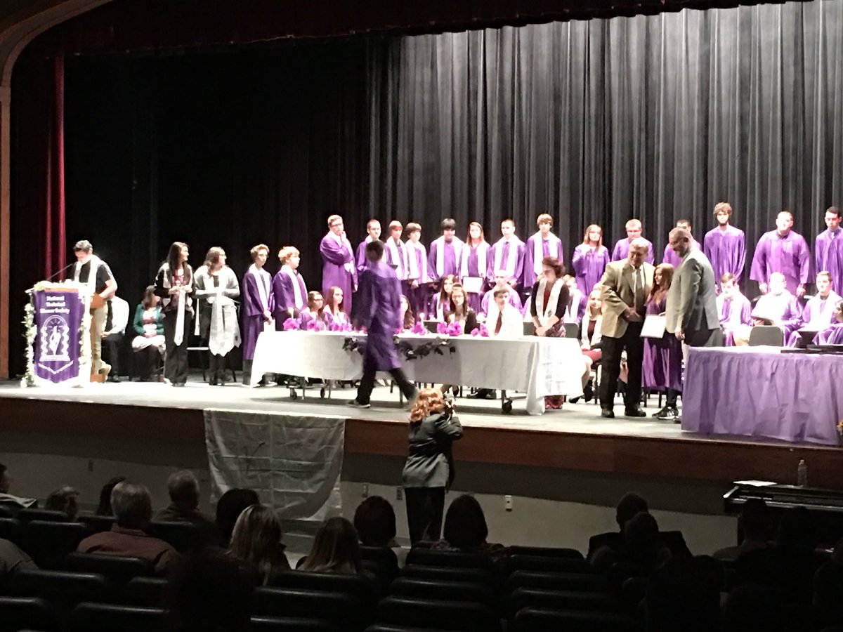 Batavia CTE NTHS induction ceremony... Well done!! #brightfuture