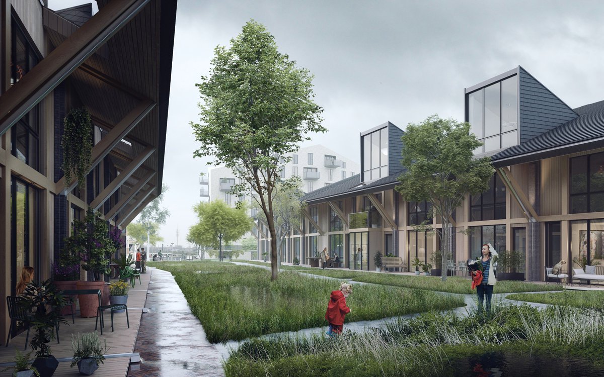 Zaandijk krijgt duurzame, klimaatrobuuste &amp; groene autovrije woonwijk: De Bannehoven. Trots op deze mooie nieuwe opdracht: goo.gl/62mEXv samen met: @bpd_nl_nw <a href="/TervoortEgmond/">Tervoort Egmond</a> <a href="/vdGragt/">Van der Gragt</a> <a href="/rrog/">Rog DeHav</a> <a href="/HienschEngBV/">Hiensch Engineering</a> @3dStudioPrins