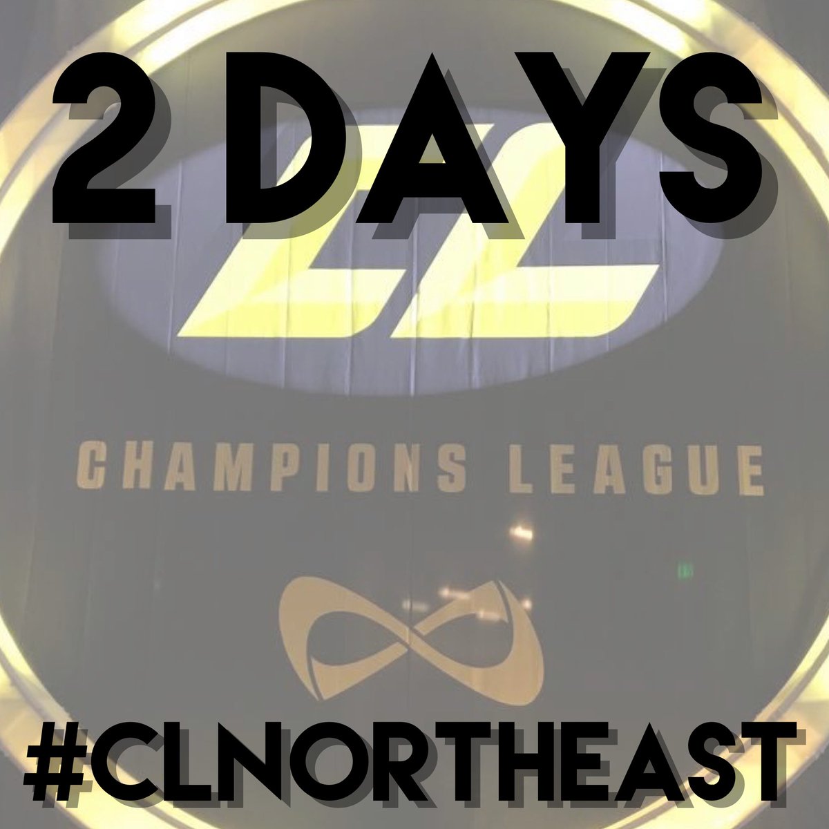 JourneytoTheCL's tweet photo. 2 More Days until #CLNorthEast!! We’ll see you tomorrow for Champions League Prom! #CheerNightOut https://t.co/avBkAhlFQB