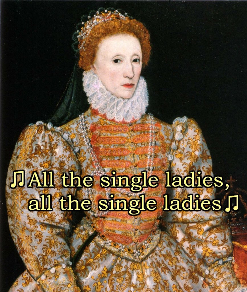 LLOBHistory's tweet image. Put your hands up!! #historybantz #singleladies #Tudors