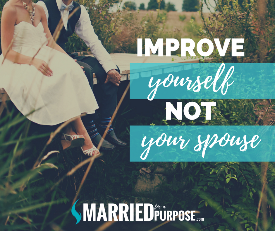 marriedpurpose's tweet photo. Ever try to change your spouse? I'm guessing it didn't go over well. If we grow wise, we learn to allow God to change in us the things that need to be changed and entrust our spouse to Him. 

What is one difference in your #spouse that you appreciate? 

#marriedforapurpose https://t.co/OsSXSZPtCh