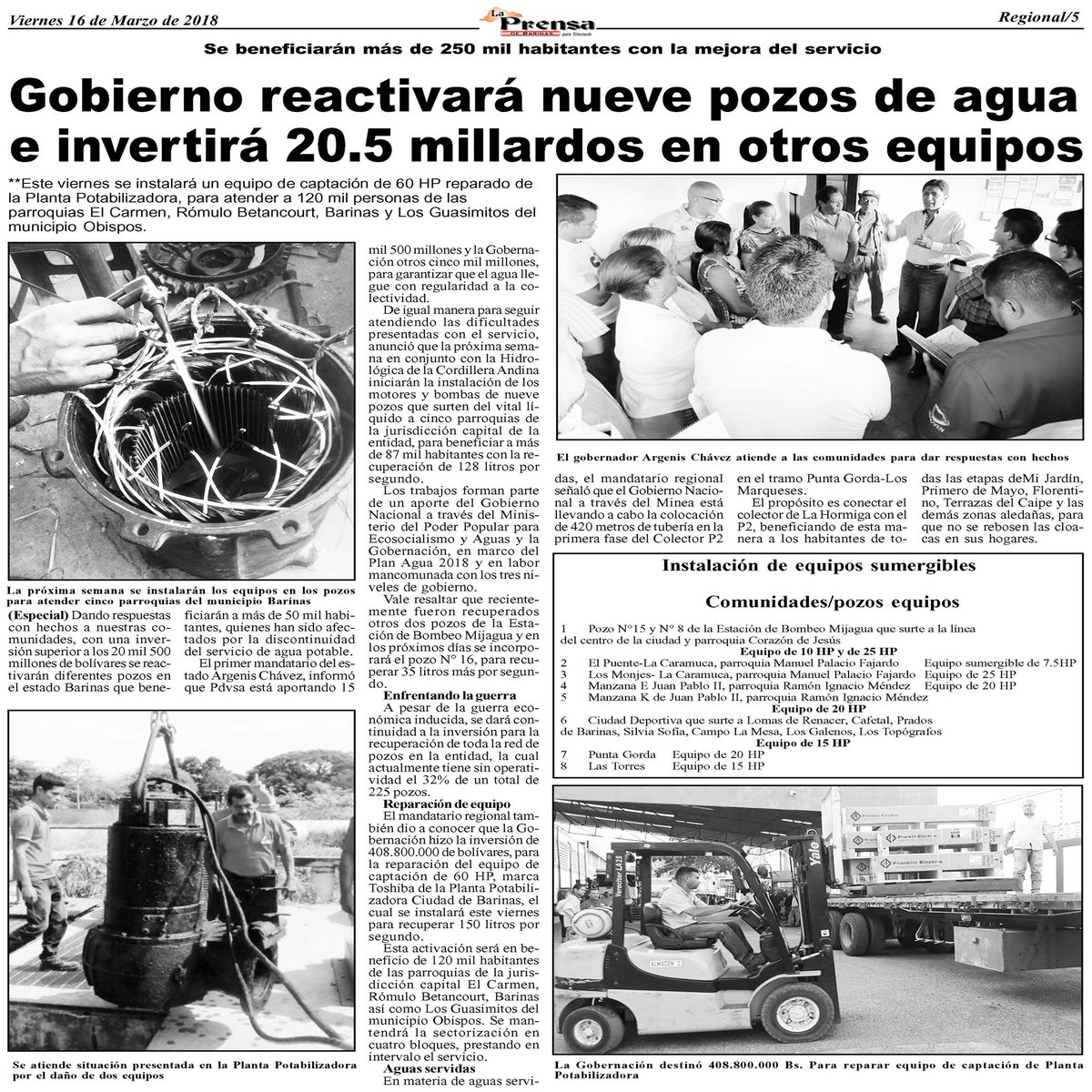 La Prensa de Barinas (@laprensabarinas) on Twitter photo 