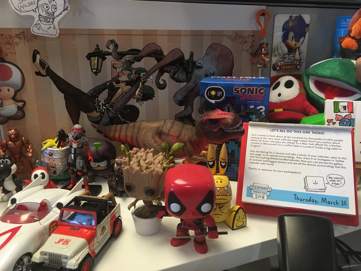 mikeoholic's tweet photo. Welcome to my super-duper professional work space.
#viewfrommycalendar https://t.co/Z6gTTUSZdb