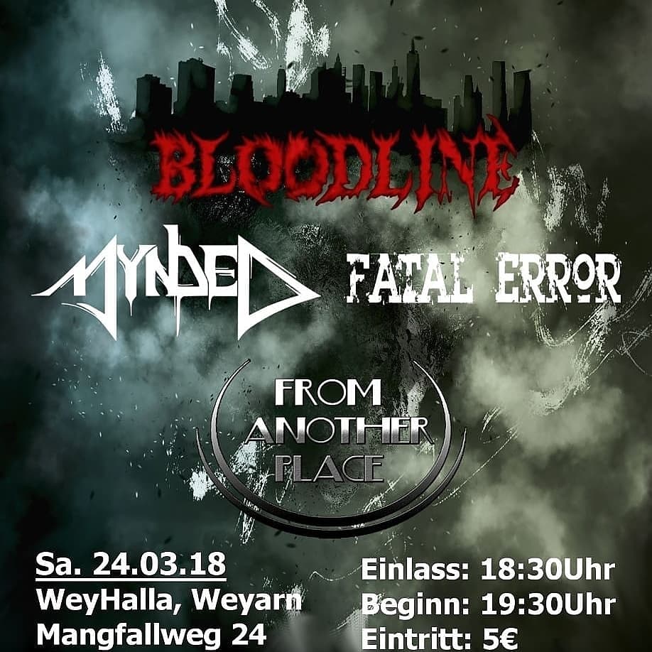 DnlglDrums's tweet photo. Bald ist unsereRelease-Party am 24.03.18.#weyarn #weyhalla #metal #metal2018 #2018live #2018livemetal #bloodlie #livemetal #weyarnlive #weyhallalive #weyhallametal #metalcore #thrashmetal #modernmetal #numetal #deathmetal #melodicdeathmetal #heavymetal #mรผnchenlive #metallive2018 https://t.co/GqAlDqFCsq