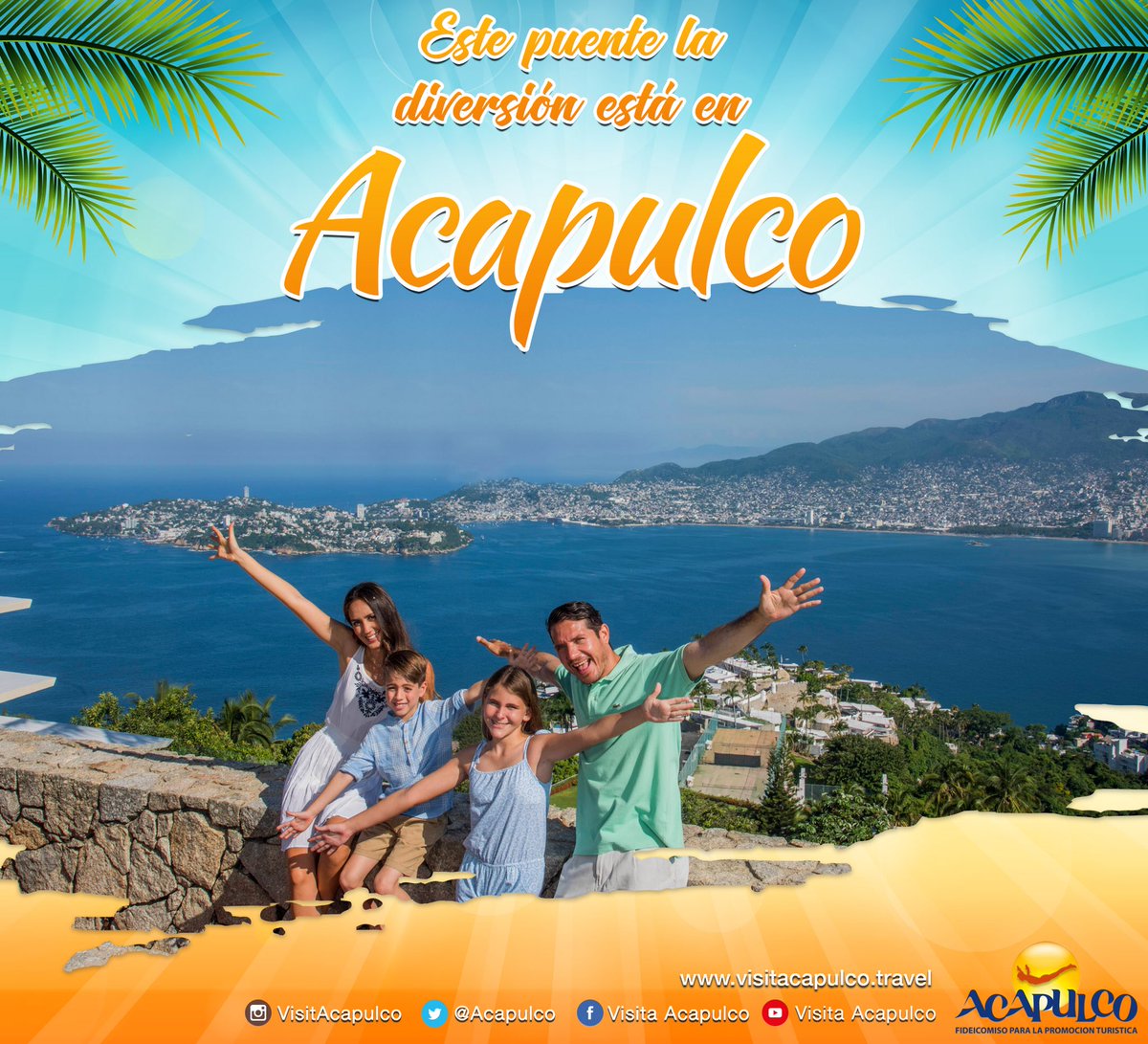 Este #PuenteDePrimavera ven a #Acapulco y disfruta de grandes aventuras en familia! 

#PuenteEnAcapulco
#ViajemosTodosPorMéxico
