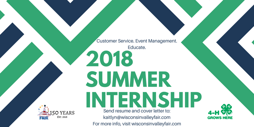 WisconsinValley's tweet image. We're hiring an eager student to gain office experience, and assist with our summer events. Apply today! ow.ly/Hw8e30iYnYO